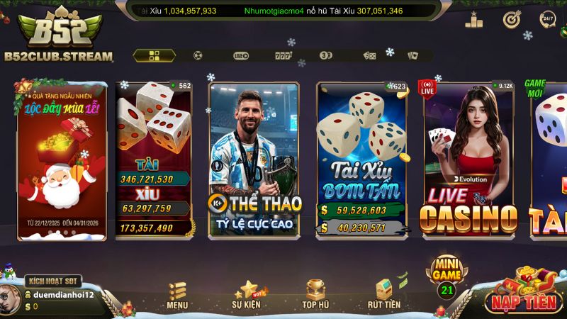 Các bước tham gia chơi thể thao tại B52 Club