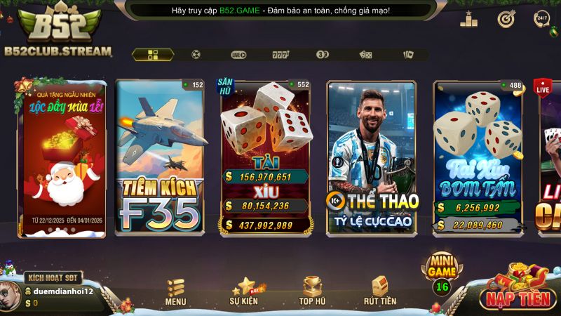 Các bước tham gia Tài Xỉu online tại B52 Club