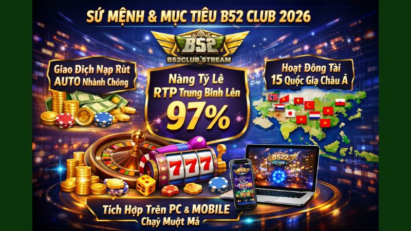 Sứ mệnh và mục tiêu của B52 Club trong 2026